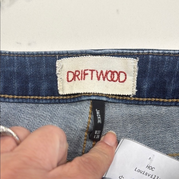 DRIFTWOOD Embroidered Blue Jeans - Picture 3 of 5